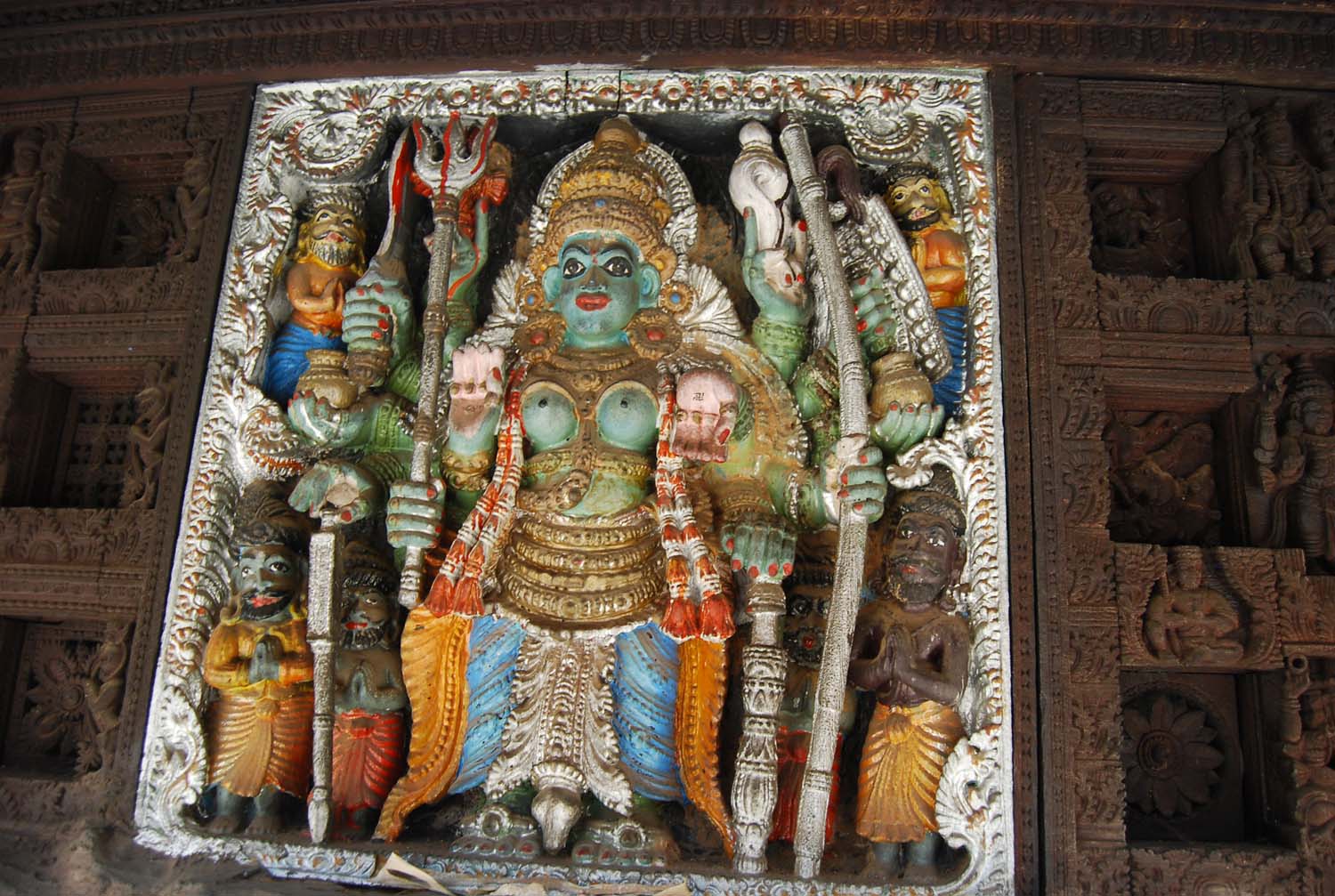 Thrikkuratti Temple - Ancient Wooden carvings